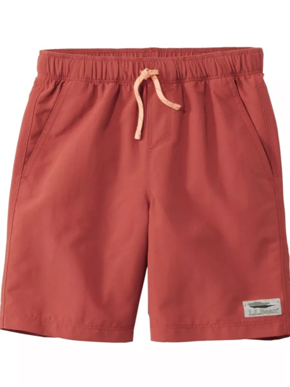 L.L. Bean Kids' Stowaway Shorts size 6-7 water friendly upf 50 hybrid